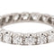 Bague 53 Bague Alliance américaine Or blanc Diamant 58 Facettes 2381420CN