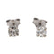 Boucles d'oreilles Boucles d'oreilles Puces Or blanc Diamant 58 Facettes 2656392CN