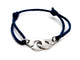 Bracelet Dinh Van Bracelet Cordon Menottes Or blanc 58 Facettes 1292103CN