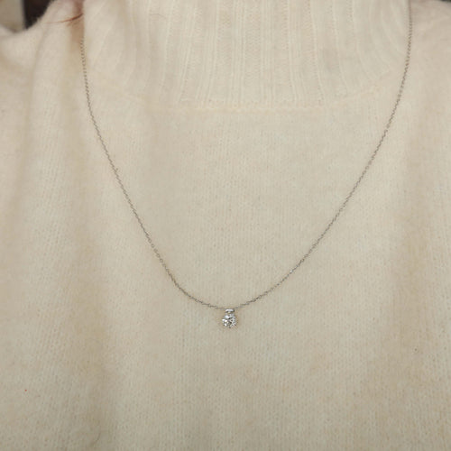 Collier Collier diamant solitaire 58 Facettes 2818