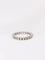 Bague Alliance américaine Or blanc Diamants 58 Facettes J66