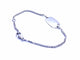 Bracelet Bracelet Gourmette Or blanc 58 Facettes 1021701CD