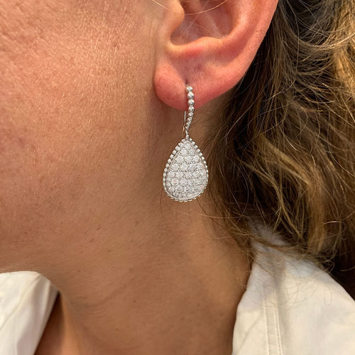Boucles d'oreilles Boucles d'oreilles Boucheron "Serpent Bohème" en or blanc, diamants. 58 Facettes 31905