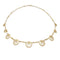 Collier Collier draperie or jaune filigrane. 58 Facettes 32059