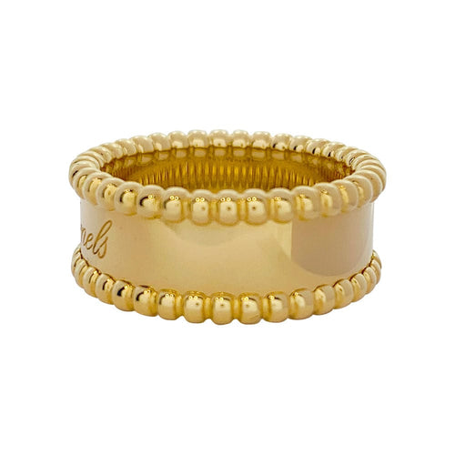 Bague 50 Bague Van Cleef & Arpels, "Perlée signature", or jaune. 58 Facettes 32275