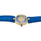 Montre Montre Chopard "Happy Diamonds" en or jaune, lapis lazuli, diamants, cuir. 58 Facettes 31222