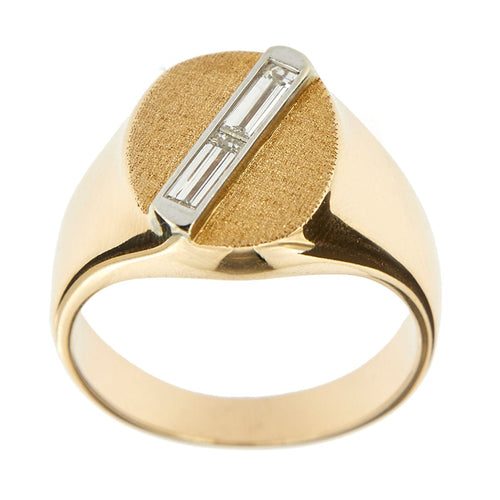 Bague 60 Bague Chevalière homme diamants 58 Facettes 29167