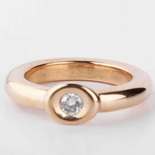 Bague Bague or jaune et diamant de la maison Chaumet 58 Facettes 0