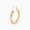 Boucles d'oreilles Or Jaune BOUCLES D'OREILLES "CREOLES" OR JAUNE 58 Facettes BO/220081