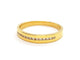Bague 56 Bague Alliance Or jaune Diamant 58 Facettes 06349CD