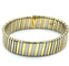 Bracelet BVLGARI. Bracelet Tubogas ors 18K 58 Facettes