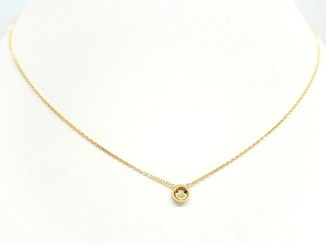 Collier Collier Or jaune Diamant 58 Facettes 579052RV