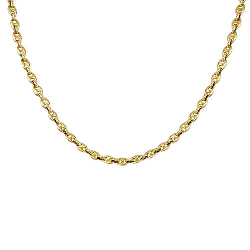 Collier Collier or jaune, grains de café. 58 Facettes 31724