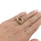 Bague 54 Bague Cartier en or jaune, diamants et rubis. 58 Facettes 31807