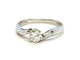 Bague 56 Bague Solitaire Or blanc Diamant 58 Facettes 06361CD
