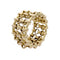 Bague 56 Bague bandeau Chanel or jaune. 58 Facettes 33097