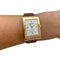 Montre Montre Boucheron, "Reflet-Icare", or jaune, cuir. 58 Facettes 31239