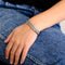Bracelet Bracelet Albanu Acier Tressé 58 Facettes