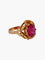 Bague Bague ancienne, pierre rose 58 Facettes
