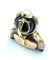 Pendentif Pendentif Maure or, diamants, rubis. 58 Facettes