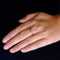 Bague 57 Bague Coeur Diamant 58 Facettes EL2-41