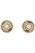 Boucles d'oreilles CLOUS ANCIENS PERLES 58 Facettes 059461