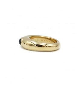 Bague Bague "anneau" - sertie d'un saphir cabochon. 58 Facettes 230001R