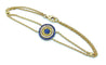 Bracelet ADLER. Bracelet or saphirs et diamants 58 Facettes