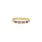 Bague 57 Bague Or jaune Diamants Saphirs Rubis Emeraude 58 Facettes 230359R