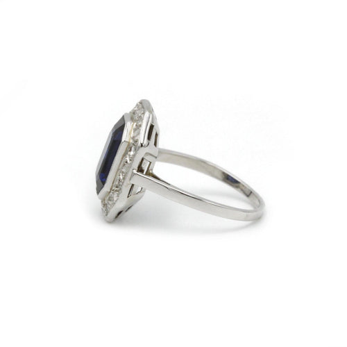 Bague 47 Bague Saphir & Diamants 58 Facettes 230301R