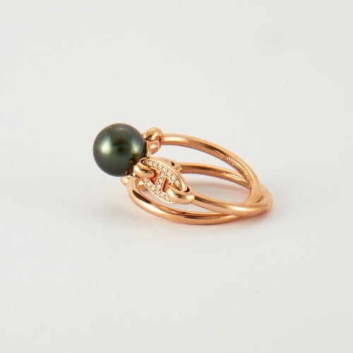 Bague 54 Bague HERMES Albertine double 58 Facettes