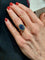 Bague BAGUE POMPADOUR SAPHIR ET DIAMANTS 58 Facettes 067561