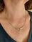 Collier COLLIER 2 ORS DIAMANTS 58 Facettes 064591