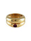 Bague Bague Double Pierre rouge 58 Facettes