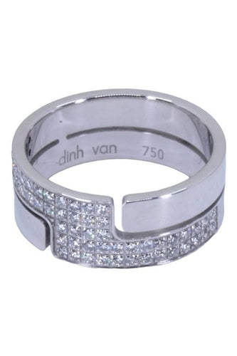 Bague DINH VAN - BAGUE SEVENTIES MOYEN MODÈLE 58 Facettes 076841