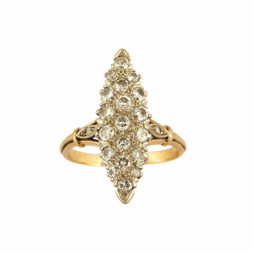 Bague 51 BAGUE MARQUISE DIAMANTS 58 Facettes BO/230032
