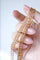 Collier Sautoir, chaine ancienne, or rose 58 Facettes