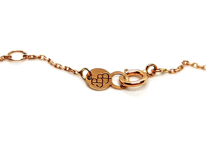 Collier La brune et la blonde Collier 360° Or rose Diamant 58 Facettes 1280075CN