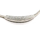 Collier Collier Maille anglaise Or blanc Diamant 58 Facettes 578633CD