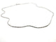 Collier Collier Maille serpentine Or blanc 58 Facettes 1660417CN
