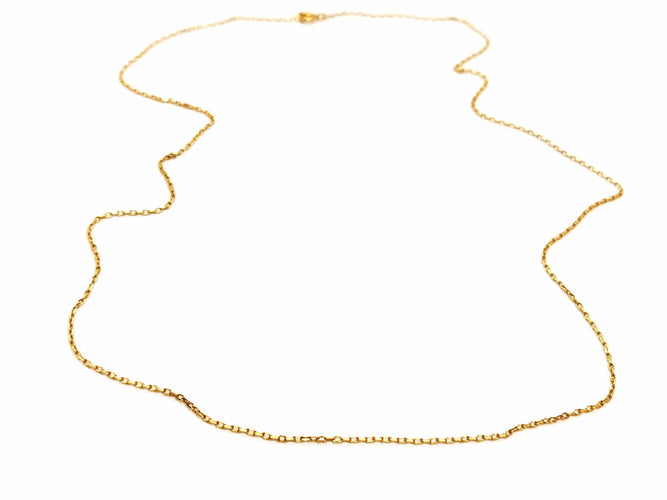 Collier Collier Maille forçat Or jaune 58 Facettes 1238365CN