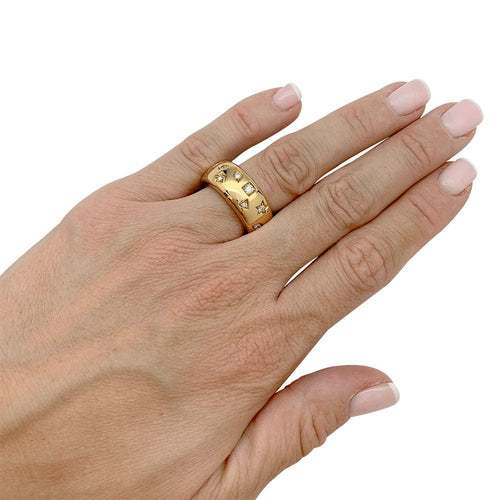 Bague 50 Bague Pomellato, "Iconica", or rose, diamants. 58 Facettes 31956