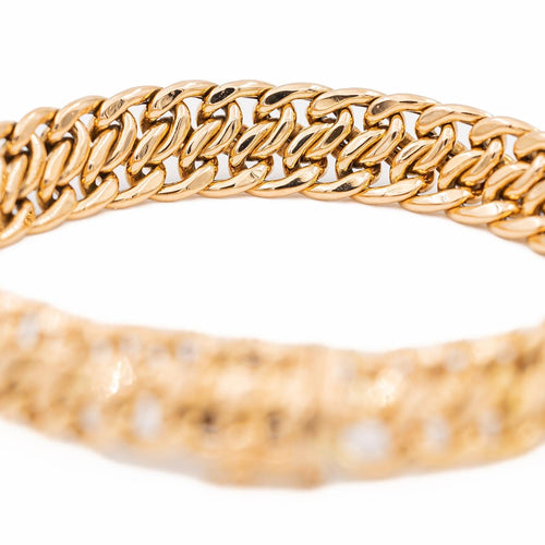 Bracelet Bracelet Maille sorcière Or rose 58 Facettes 2210179CN