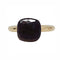 Bague 54 Bague Pomellato, collection "Nudo", deux ors et quartz fumé. 58 Facettes 31695