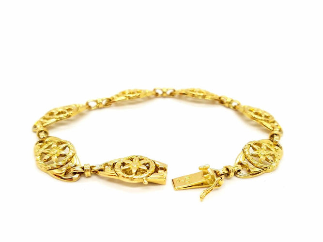 Bracelet Bracelet Filigrane Or jaune 58 Facettes 762612CD
