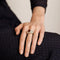Bague BAGUE JONC, RUBIS & DIAMANTS 58 Facettes BO/230004 STA