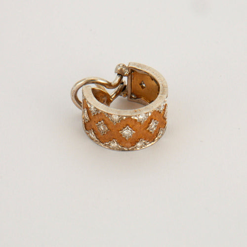 Boucles d'oreilles BUCCELLATI - Boucles d’oreilles Diamants 58 Facettes