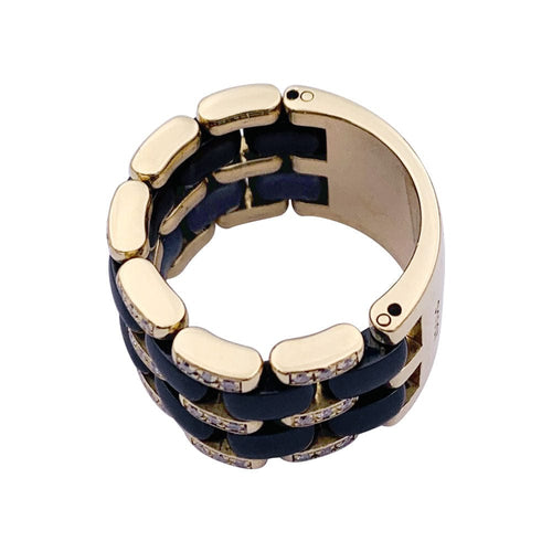 Bague 53 Bague Chanel, "Ultra", or jaune. 58 Facettes 33182