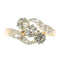 Bague 56 L'amour à travers le temps : bague en or et diamants Belle Époque des années 1920 58 Facettes 24029-0362