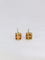 Boucles d'oreilles Boucles d'oreilles dormeuses Or jaune Grenats 58 Facettes J266